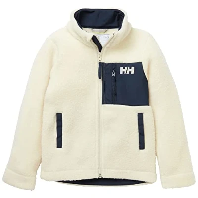 Image of Helly Hansen Kids Unisex K Champ Pile Jacket, 034 Cream, 1