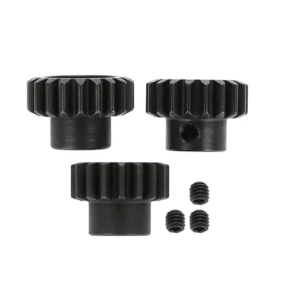 Image of Motor Pinion Gear, M1 ￠5mm 17T 19TT 20T 22T RC Metal Gear Set Model Car Accessories for 1/8 Buggy Truck (20T 22T)