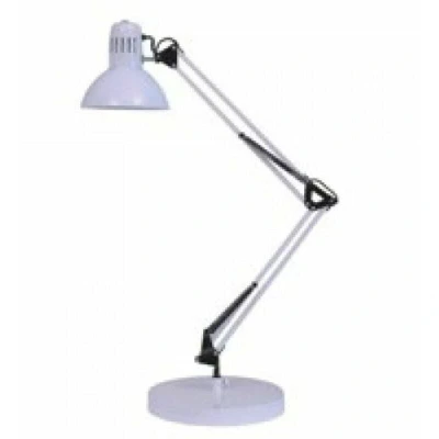 Image of Alba Architect Desk Lamp White Archi BC UK