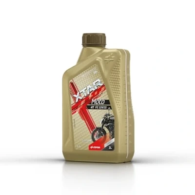 Image of CEPSA 514274187 Xtar Moto 4T Fe 10W30 Multigrade Synthetic Lubricant Oil, 1 L