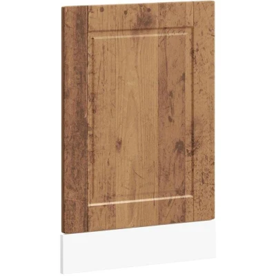 Image of vidaXL Dishwasher Panel Porto Old Wood 45x1,5x67 cm Engineered