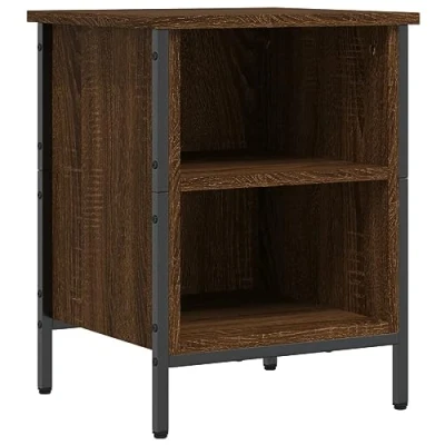 Image of vidaXL Shoe Cabinet Brown Oak 38x35x50 cm Engineered Wood