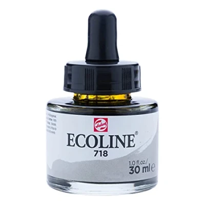 Image of Ecoline Liquid Watercolour Bottle 30 ml Warm grey 718 (11257181)