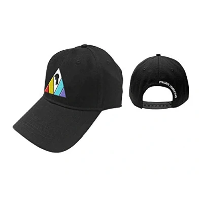Image of Imagine Dragons Baseball Cap Triangle Band Logo Official Black Snapback One Size