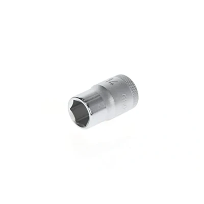 Image of GEDORE Socket, 1/2&quot; 12.5 mm drive, Hexagonal, 14 width, Tool, 19 14, Chrome plated steel