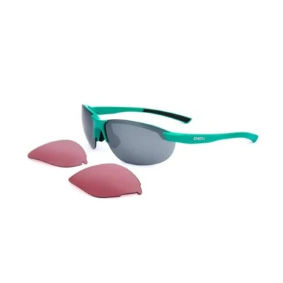 Image of SMITH Unisex&#039;s Parallel 2 Sunglasses, Crystal Deep Forest/Platinum, 71