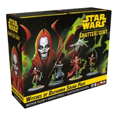 Image of Atomic Mass Games Star Wars Shatterpoint: Witches of Dathomir Squad Pack Tabletop Miniatures Game Ages 14+ 2 Players 90 Minutes Playing Time