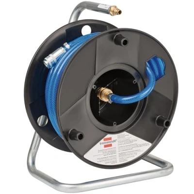 Image of Brennenstuhl Compressor Hose Reel Anti Twist 20m Ø 9/15mm Fittings PCL
