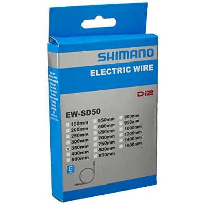 Image of SHIMANO 2090318760 Ew Sd50 Power Cable, Black/Silver, 850 mm
