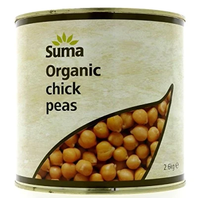 Image of Suma Organic Chick Peas (2.6Kg) Catering Size Gluten Free Vegan