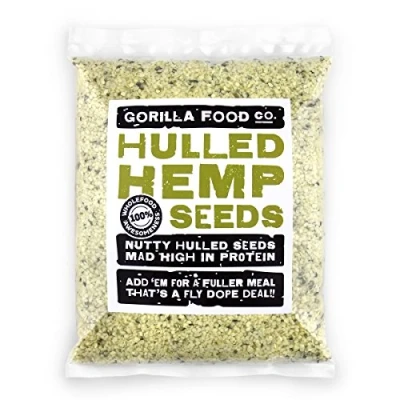 Image of Gorilla Food Co. Organic Hulled (Shelled) Hemp Seeds 200g