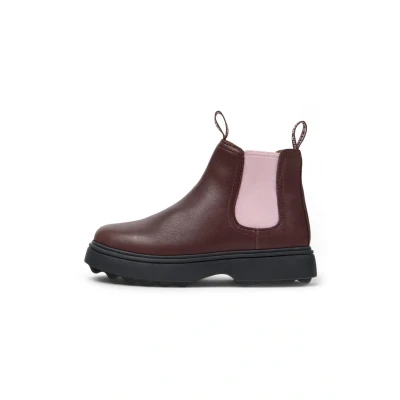 Image of Camper Norte Ankle boots for kids, Size: 8.5K, Burgundy shoes