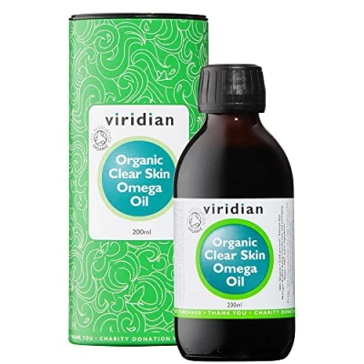 Image of Viridian Organic Clear Skin Omega Oil 200ml