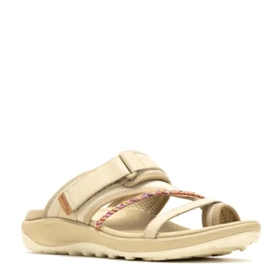 Image of Merrell Women&#039;s Terran 4 Post Slide Sandal, Incense, 7 UK
