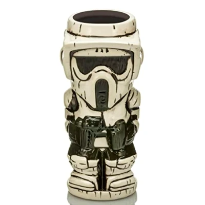Image of Geeki Tikis Star Wars Scout Trooper Ceramic Mug Holds 16 Ounces