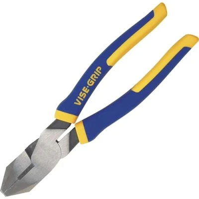 Image of IRWIN Vise Grip Pliers, Lineman&#039;s, 8 Inch (2078208),Blue Yellow