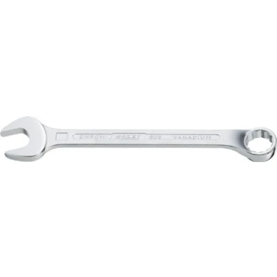 Image of HAZET 603 8 120 mm Hexagon Profile Combination Wrench Chrome Plated