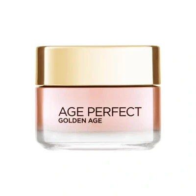 Image of L’Oréal Paris Age Perfect Golden Rosy Day Cream 50+, Moisturising, Reactivates Radiance with Instant Glow, Peony Native Cells, Calcium B3, 50ml