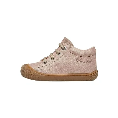 Image of Naturino Cocoon First Steps Leather Shoes Pink 20