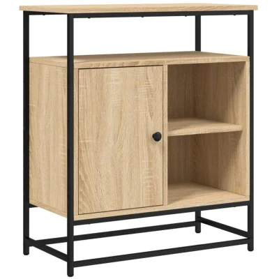 Image of vidaXL Sideboard Sonoma Oak 69x35x80 cm Engineered Wood