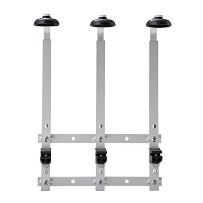 Image of We Can Source It Ltd Wall Mounted Optic Bracket for 3 Bottles 70cl / 1 Litre Spirit Bar Rack