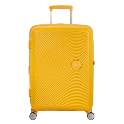 Image of American Tourister Soundbox Spinner M Expandable Case, 67 cm, 81 L, Yellow (Golden Yellow)