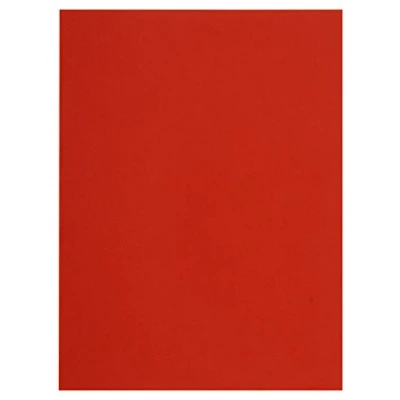 Image of Exacompta Ref 150012E Forever Collection Flash Square Cut Folders 220 x 310mm in Size, Suitable for A4 Documents, 80gsm Recycled Paper Red (100 Pack)