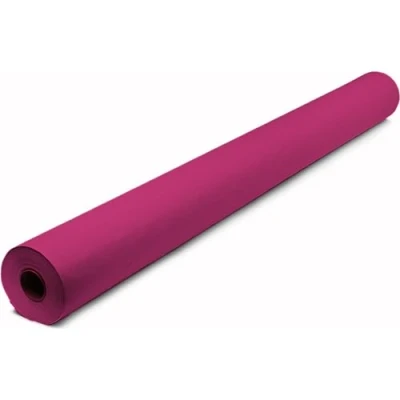 Image of Venuscello Fuchsia Banquet Roll 7m Paper Banqueting Table Cover for Wedding Buffet Dinner Home Large Disposable Cloth