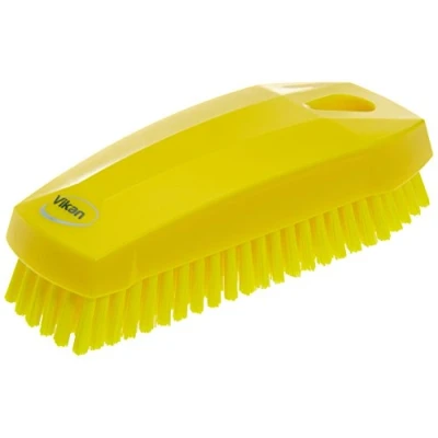 Image of Neolab 7591 Nail Brush with Hard Bristles 118 mm x 45 38 mm, Yellow