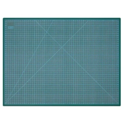 Image of Wedo 79 160 600mm x 450mm Double Sided Self Healing Cutting Mat Green