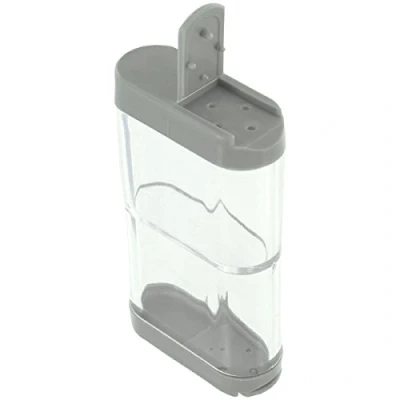 Image of Highlander Plastic Salt and Pepper Shaker Clear