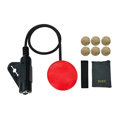 Image of Imelod Contact Microphone Piezo Pickup Violin Cello Banjo Ukulele Mandolin Guitar Pickup(Red)