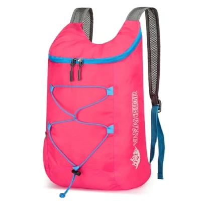 Image of NHJGYSDY 10L Foldable Portable Backpack Splashproof Folding Mountaineering Bag Ultralight Outdoor Climbing Cycling Travel Knapsack Daypack for Men Women