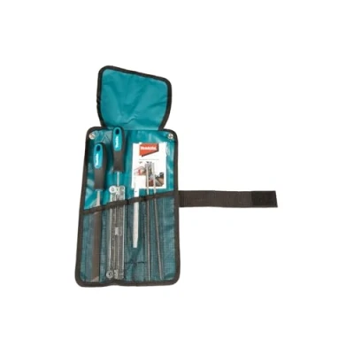 Image of Makita D 72182 5.2mm Sharpening Set in a Roll Up Pouch
