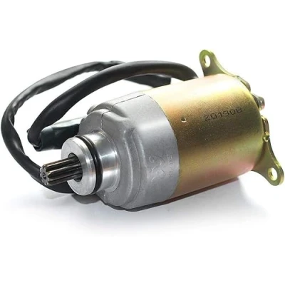 Image of Trkimal GY6 125cc 150cc Starter Motor with Wire Cable Compatible Go Karts ATV Scooter Moped Dune Buggys Quad 4 Wheelers TAOTAO BAJA