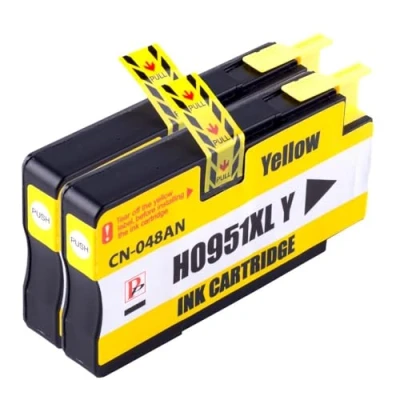 Image of 2 Yellow Compatible Ink Cartridge Replace 951XLY for HP Officejet Pro 8100 8600 8600+ 251dw 276dw Printers