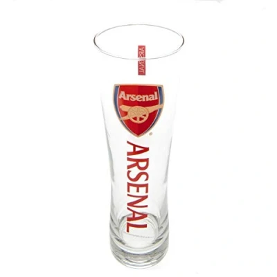 Image of Arsenal Official Tall Beer Glass Multi Colour