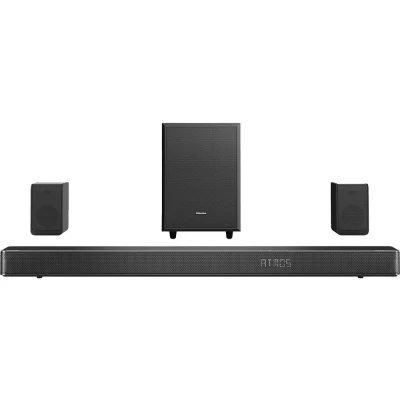 Image of Hisense AX5125H 5.1.2 Channel 500W Dolby Atmos Soundbar with Wireless Subwoofer&amp; Up Firing Speakers&amp; Turly Rear Speakers