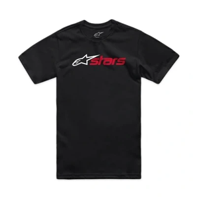 Image of Alpinestars Men&#039;s Blaze 2.0 CSF Tee T Shirt, Black/White/Red, S