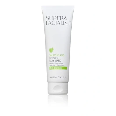 Image of Super Facialist Anti Blemish Pore Purifying Clay Mask with Salicylic Acid Acne Treatment &amp; Blackhead Remover Avocado Oil Vitamin B, Vegan Friendly 125 ml, Packaging may vary