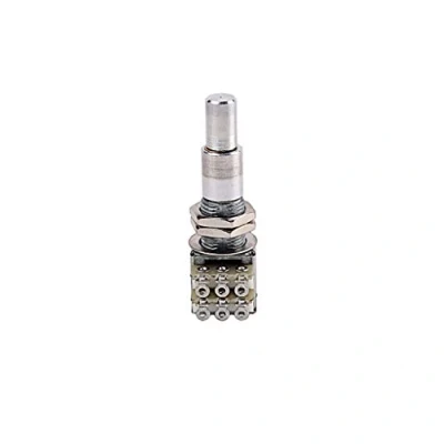 Image of Alnicov Guitar Bass Mini Dual Pots Stacked Concentric Potentiometer W/Center Detent B100K