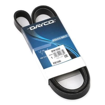 Image of 5x1650 V ribbed belt DAYCO 5PK1650 1650,0mm 5 HYUNDAI: i40 Estate, i10 I, Getz, KIA: RIO 2, cee‘d I Hatchback, II Hatchback