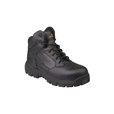 Image of Delta Plus Panoply S3 Marines Black Metal Free Composite Toe Cap Safety Boots (UK 9)