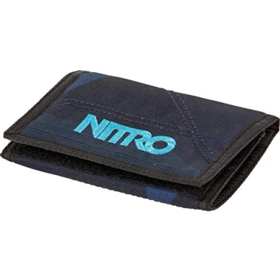 Image of Nitro Wallet, Geldbörse, Geldbeutel, Portemonnaie, Münzbörse, Fragments Blue, 10 x 14 1 cm, 1131 878000_1945, 60g