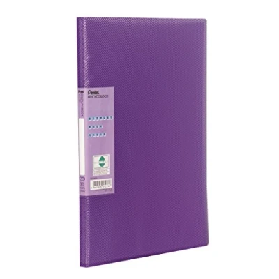 Image of Pentel DCF343V Recycology Display Book Vivid 30 Pockets A4 Viol DCF343V,Purple,Medium