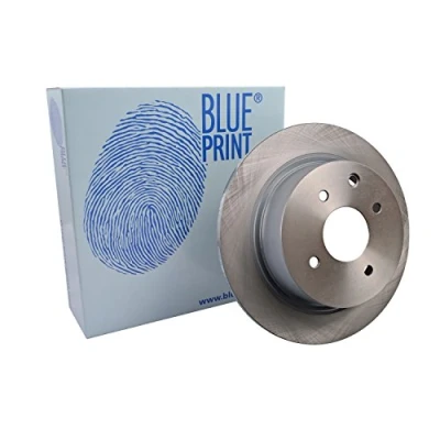 Image of 43206EM10A, 43206EW81B, 43206ZW90A, D3206EM10A Brake disc BLUE PRINT ADN143134 Rear Axle 292mm 9mm 4 Hole 114mm solid Coated NISSAN: Cube