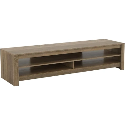 Image of Avf Calibre CA180RGO 1800 mm TV Stand Rustic Sawn Oak, Silver/Grey,Brown