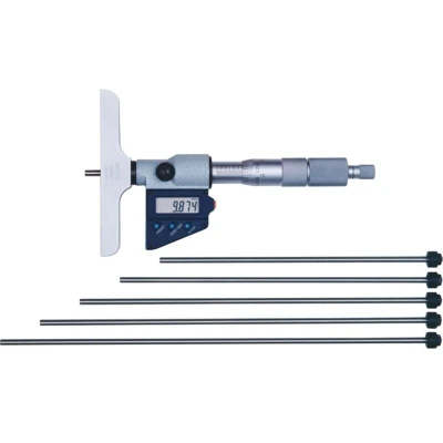 Image of Mitutoyo 329 350 30 (329 10) 0 150/0 6&quot; Depth Micrometer