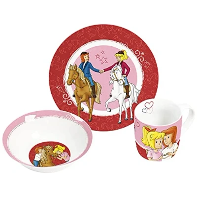 Image of Bibi &amp; Tina Children&#039;s Crockery 3 Piece Porcelain