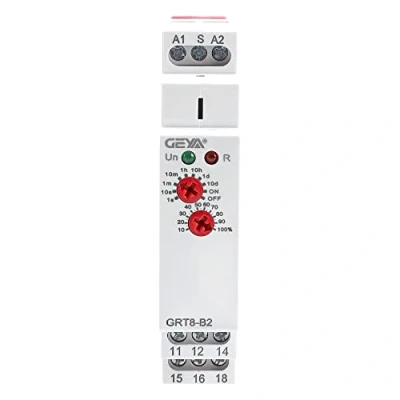 Image of GEYA Delay Off Single Function Time Relay 2 Outputs 16A Electronic Power Timer Relay(GRT8 B2,AC230V)